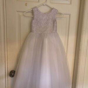 flower girl dress (only worn once)